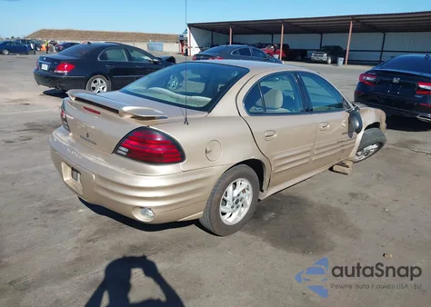 2001 Pontiac Grand Am Se1 from USA, damaged, VIN 1G2NF52E71M646211